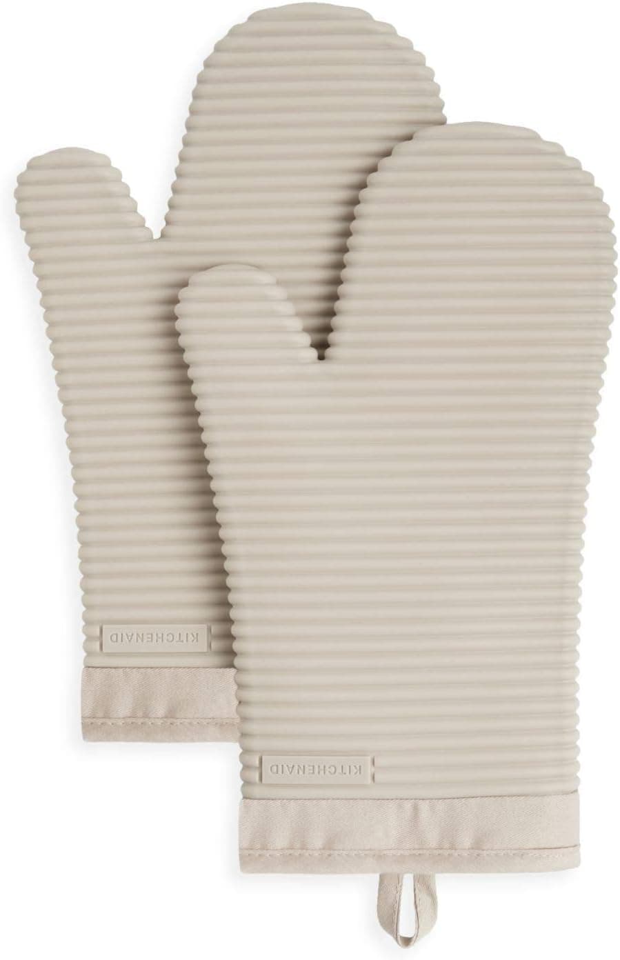 KitchenAid Ribbed Silicone Oven Mitt 2-Pack